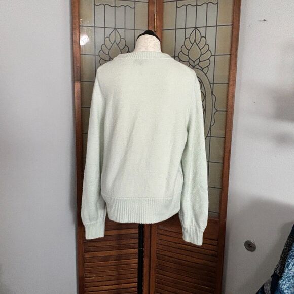 J. Crew Sweater Merino Wool Alpaca Blend Crew Neck Pullover Size XL - Picture 3 of 13